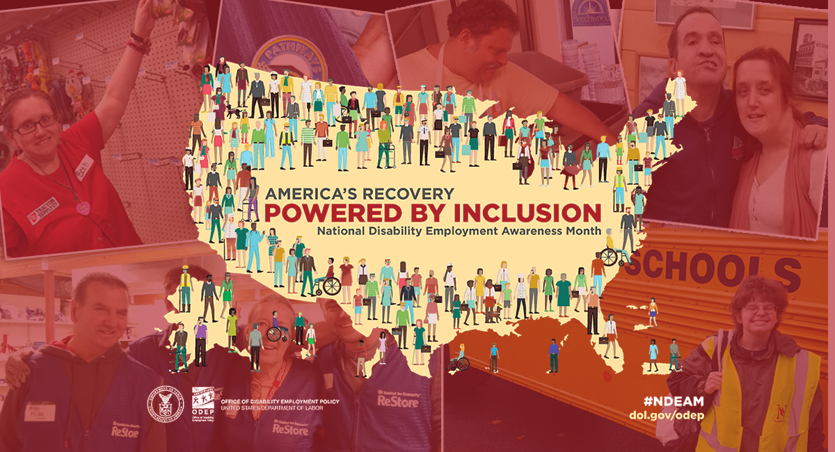 Employment, COVID-19, Rhode Island, Disabilities, Work, Accessibility, NDEAM, Local Business